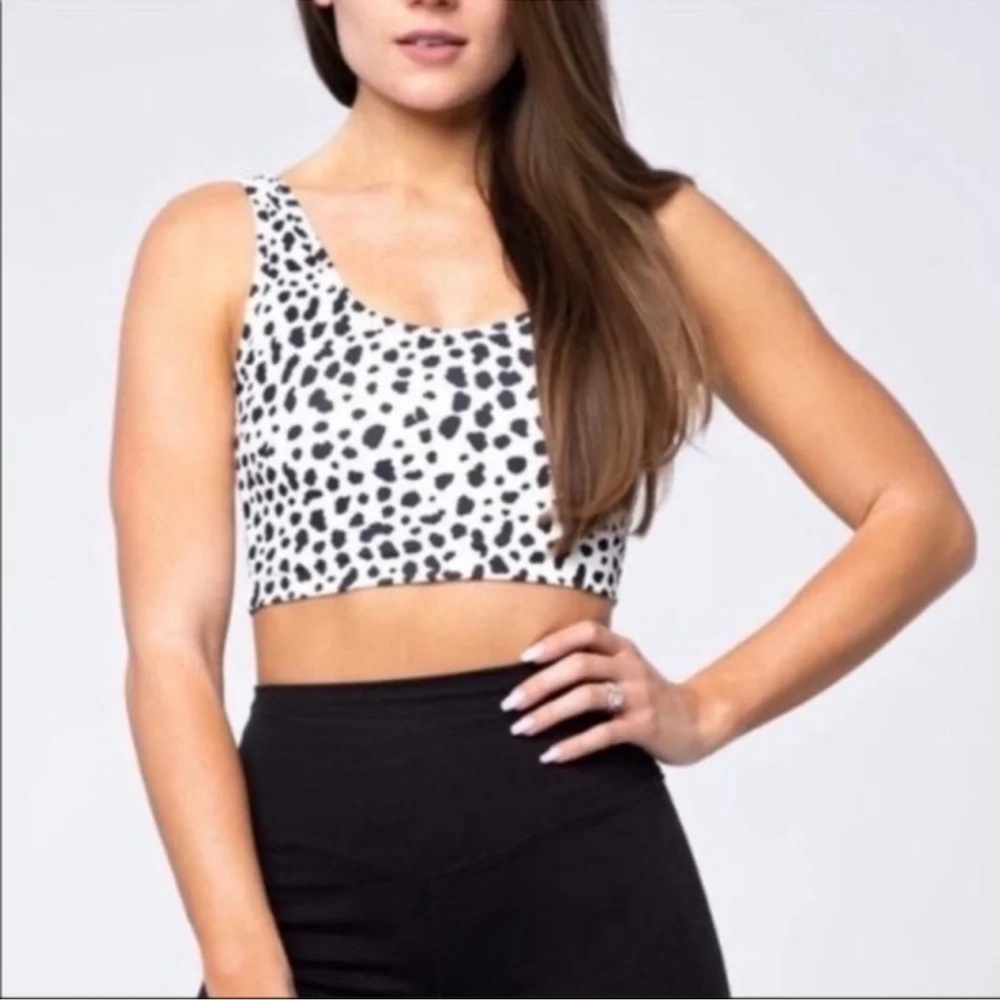 Balance Athletica Snow Leopard Sports Bra